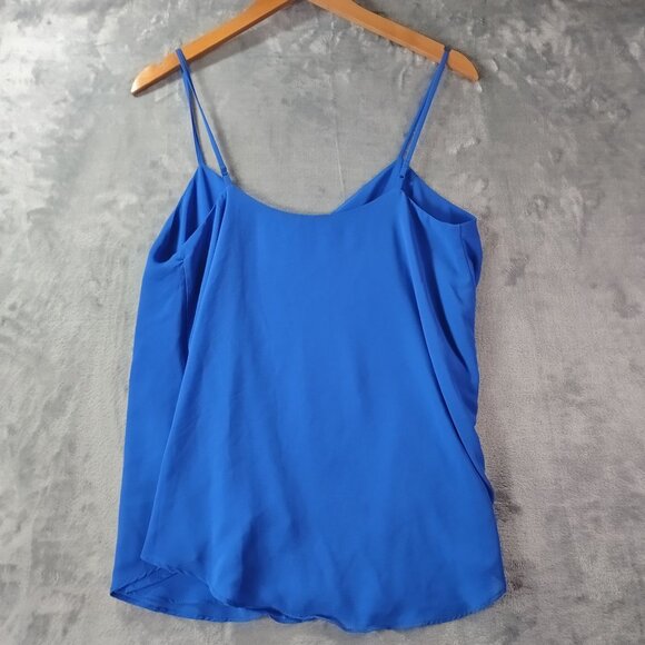 Naked‎ Zebra Womens Blue Tank Top M Streetwear Sleeveless Casual Minimalist Top - Picture 3 of 10